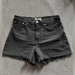 Madewell high rise shorts 29